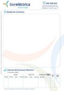 Vocabulario de la factura de la luz