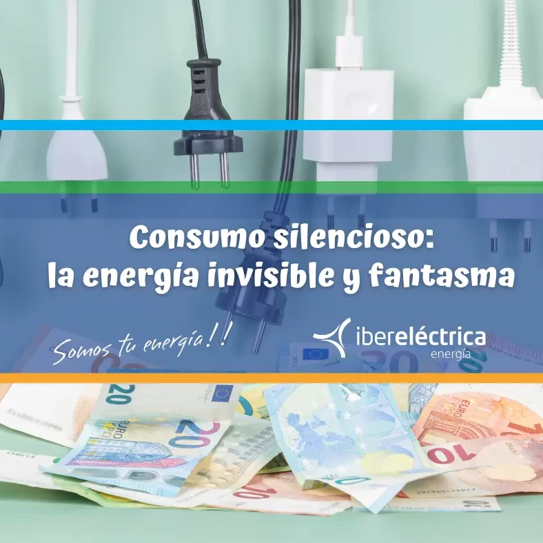 El consumo silencioso de electricidad, también llamado consumo fantasma de energía o invisible.